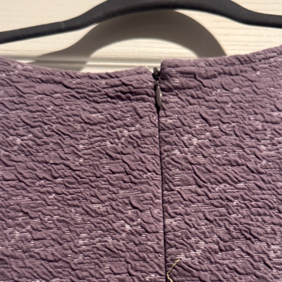 Chic Purple Textured Blouse - Picture 10 of 10
